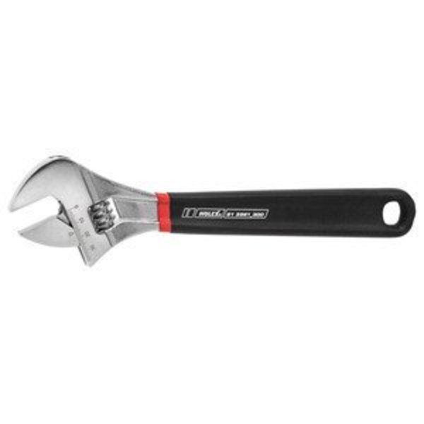 Holex Adjustable Wrench with Coated Handle, Overall Length: 450 mm 813961 450